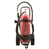 Τροχήλατος Πυροσβεστήρας 50Kg Ξηράς Σκόνης