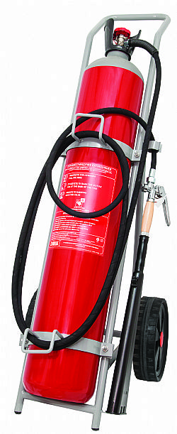 Τροχήλατος Πυροσβεστήρας 45Kg CΟ2