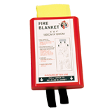 Πυρίμαχη Κουβέρτα, Κίτρινη 1,20 x 1,20m σε Σκληρή Θήκη PVC