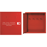 Πυροσβεστικός Σταθμός Εργαλείων με 4 Γατζάκια Στήριξης των Εργαλείων