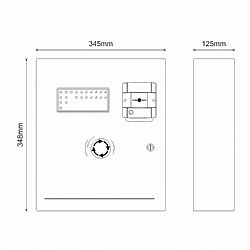 Πίνακας Κατάσβεσης 4 ζωνών/ 1 εντολής κατάσβεσης